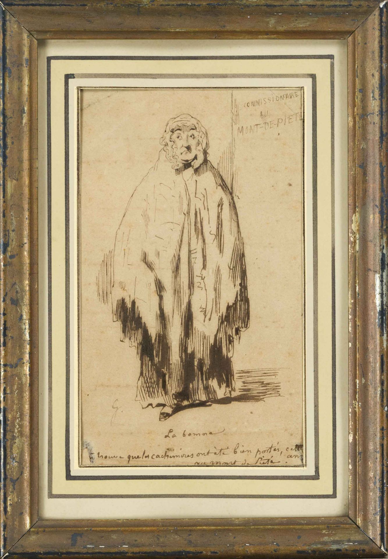 Paul Gavarni (1804-1866), next to Honoré Daumier the most important French caricaturist of the