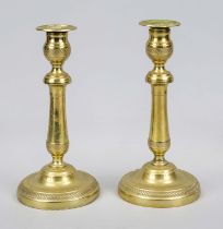 Paar Kerzenleuchter, um 1800, M