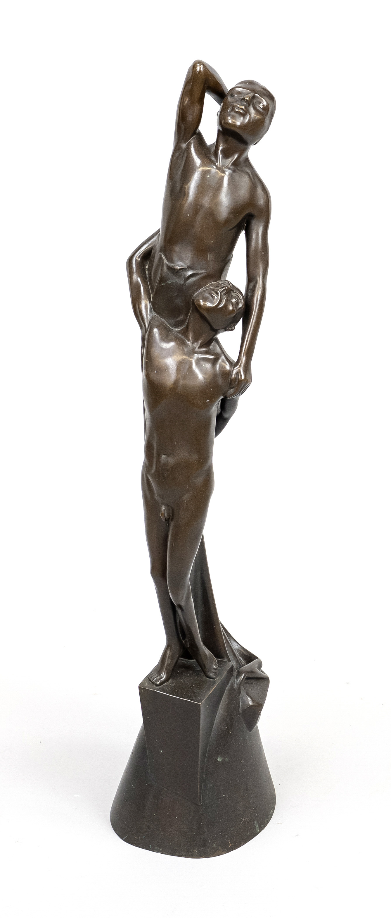 Monogrammist JTM, 1st half 20th century, large bronze, probably by an artist of the Munich