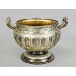 Large cachepot, German, late 19th century, maker's mark J. D. Schleissner & Söhne, Hanau, silver