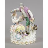 A group of gardeners, Meissen, mark after 1934, 1st choice, designed by Michel Victor Acier 1770-