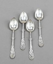 Twelve teaspoons, Denmark, 1917, hallmark Christian F. Heise, master's mark CGP, silver 830/000,