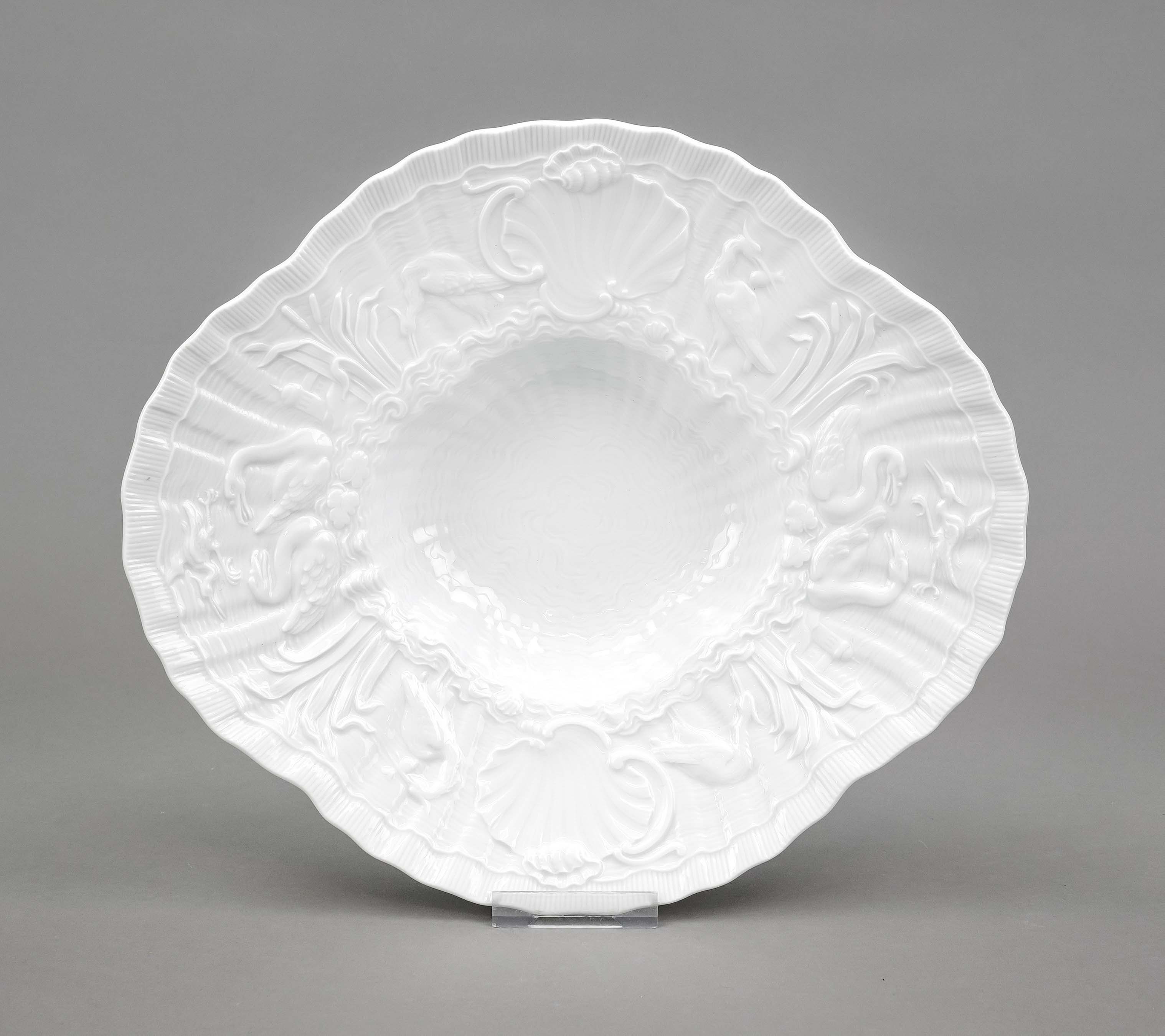 Two deep gourmet plates, Meissen, 21st century, 1st choice, designed by Meissen Atelier 2020 in - Image 2 of 2