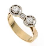 Altschliff-Diamant-Ring GG/WG 5