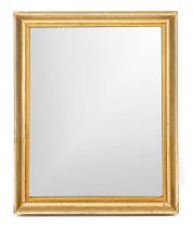 Wall mirror, gold framing, 75 x 58 cm