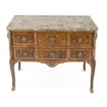 Transition chest of drawers, France, 18th century, signed Jean-Charles Ellaume (became master in