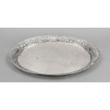 Oval tray, German, early 20th century, master's mark Weinranck & Schmidt, Hanau, silver 800/000,