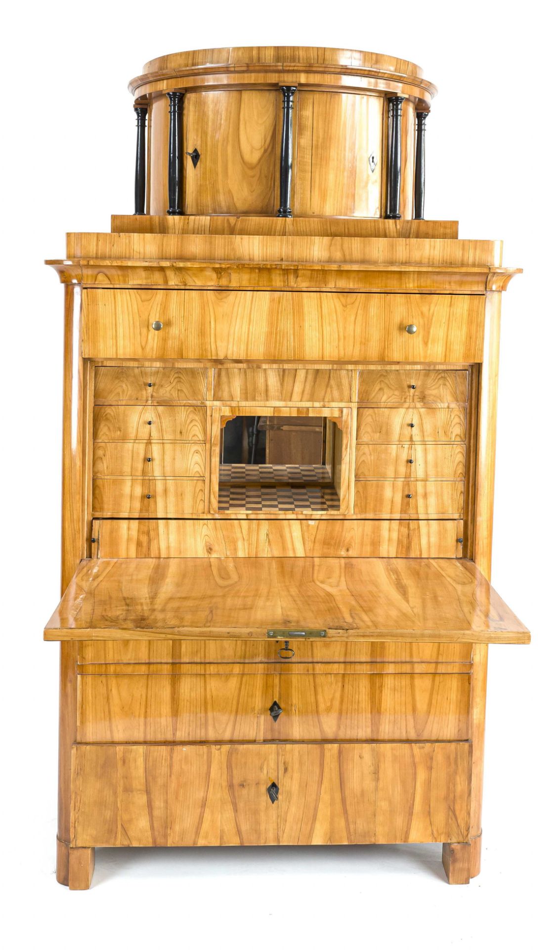 Biedermeier-Standsekretär um 18 - Bild 2 aus 2