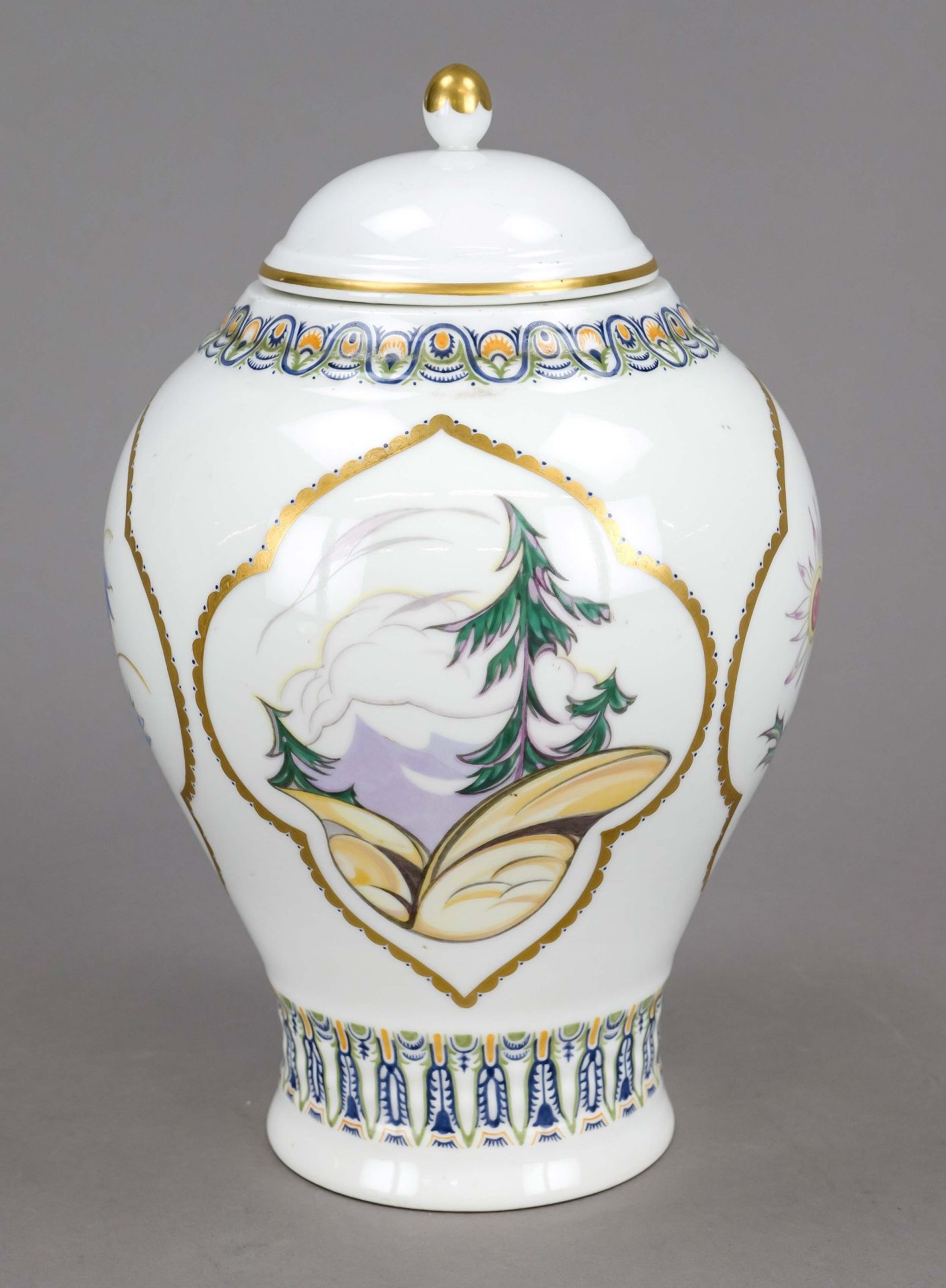 Jugendstil Vase, KPM Berlin, Ze - Bild 3 aus 4