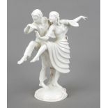 Dancing couple, Hutschenreuther, Selb art department, 1920s, designed by Carl Werner, white, on a