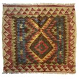 Kilim, Afghanistan, good condition, 94 x 101 cm - The carpet can only be viewed and collected at