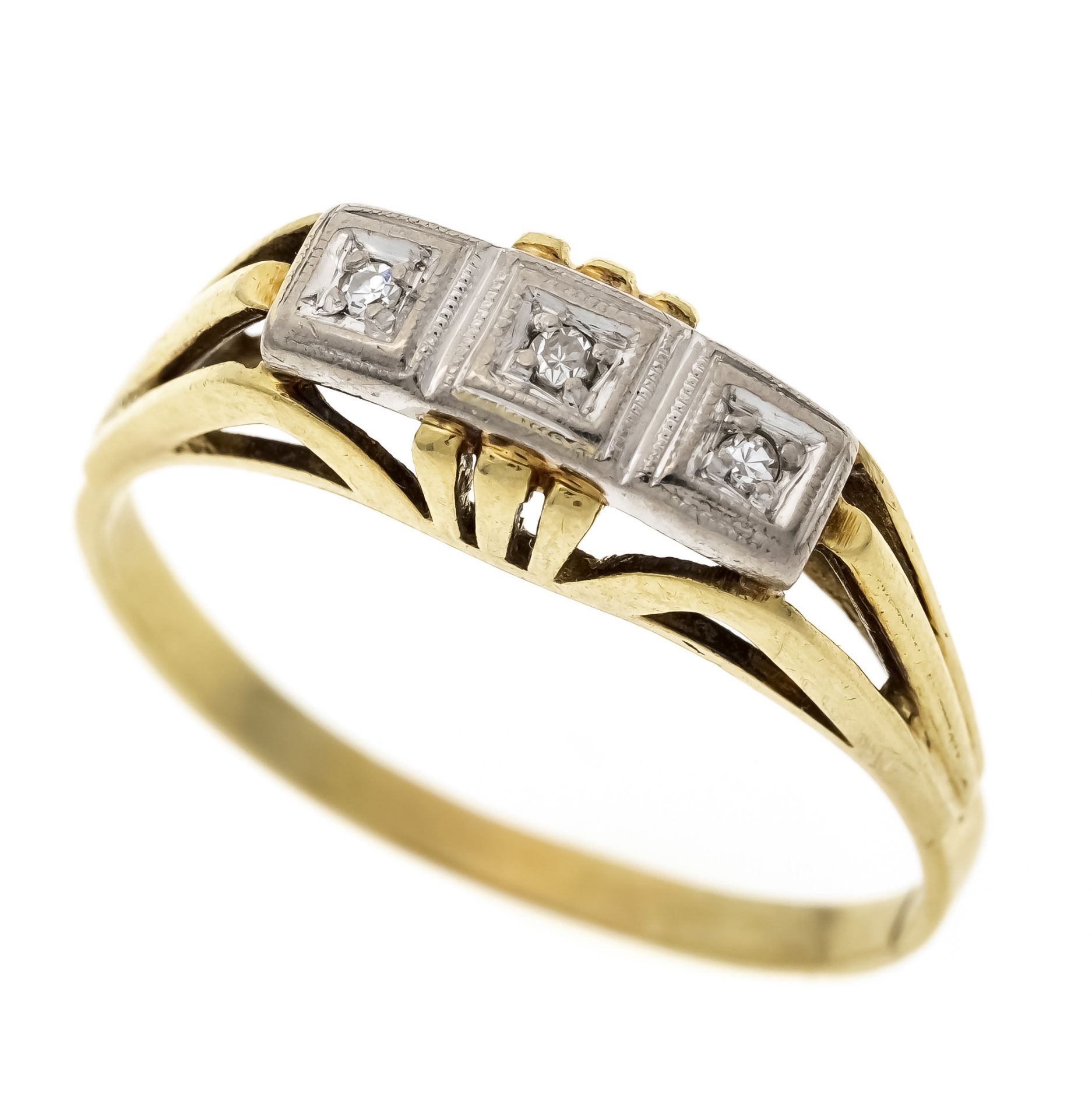 Riviére-Diamant-Ring GG/WG 585/