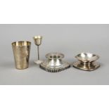Mixed lot of four pieces, German, 20th century, maker's marks 3x M. H. Wilkens & Söhne, Bremen-