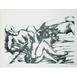 Ossip Zadkine (1890-1967), 2 lithographs on laid paper from 'Euripides - Die Arbeiten des Herakles',