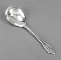 Large serving spoon, Denmark, c. 1920, master's mark Georg Jensen, Copenhagen, silver 830/000,