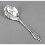 Large serving spoon, Denmark, c. 1920, master's mark Georg Jensen, Copenhagen, silver 830/000,