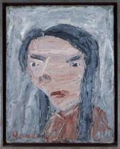 Holmead (i.e. Clifford Holmead Phillips) (1889-1975), Portrait of a Woman, 1971, oil on canvas
