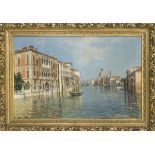 Bernardo (Bernard) Hay (1864-1931/34), The Grand Canal in Venice with a view of Santa Maria della