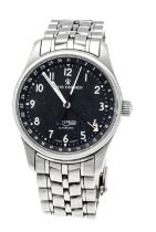 Revue Thommmen Airspeed men's automatic watch, steel bracelet, from 1995, ref. 16003.2, with ETA