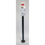 Parking meter with pedestal, 2nd half 20th century, maker ''Kienzle'', insertion for Deutsche