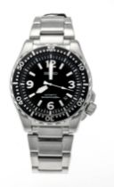 rare Seiko men's wristwatch Automatic, Divers 200m WD, Ref. SRP043K1 / 4R15-0000, from 2010, steel