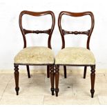 Set of 4 chairs, England around 1860, mahogany, 88 x 45 x 50 cm - This furniture cannot be viewed on