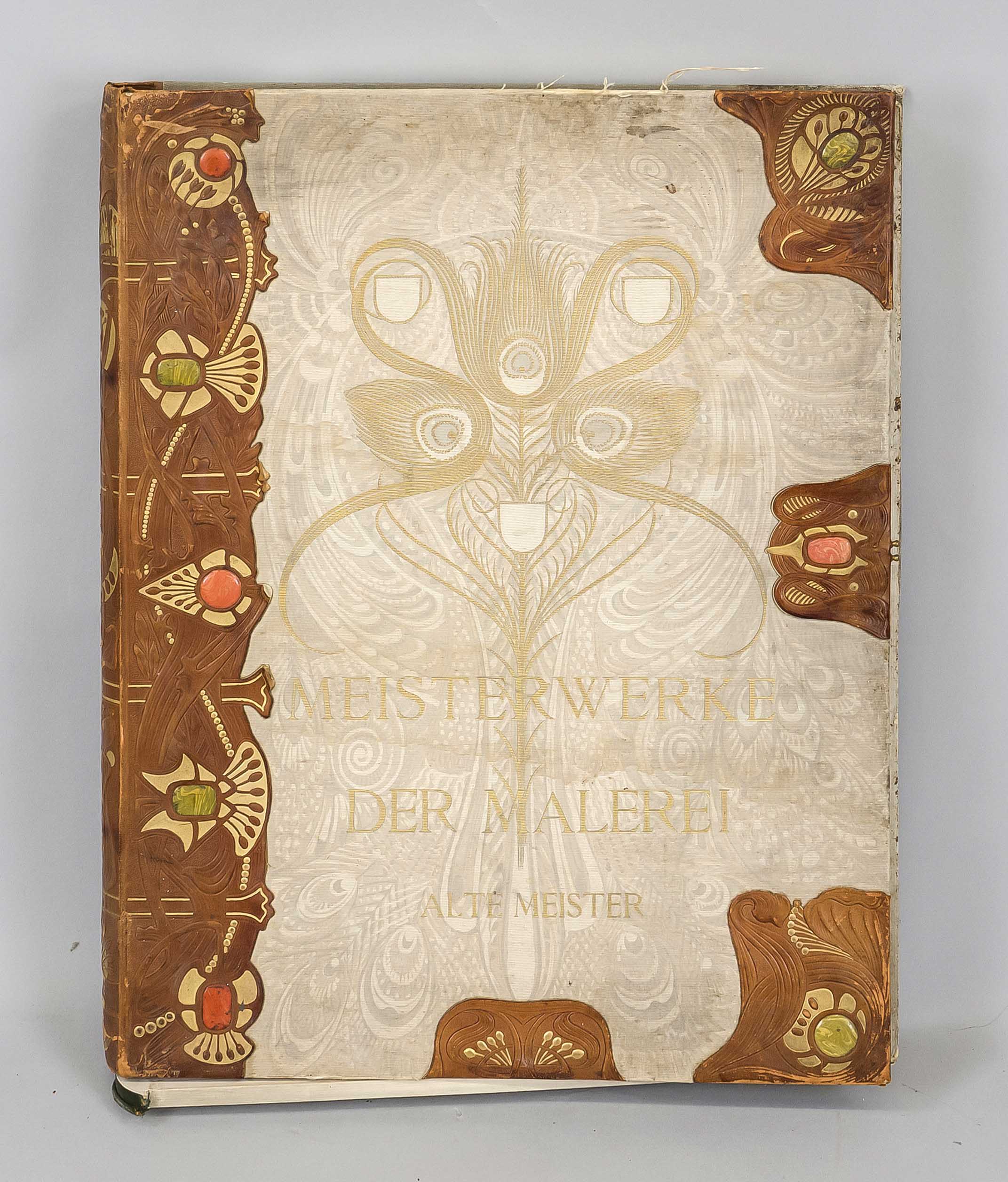 Large portfolio ''Meisterwerke der Malerei Alte Meister'', Berlin c. 1900. Reproductions in - Image 4 of 4