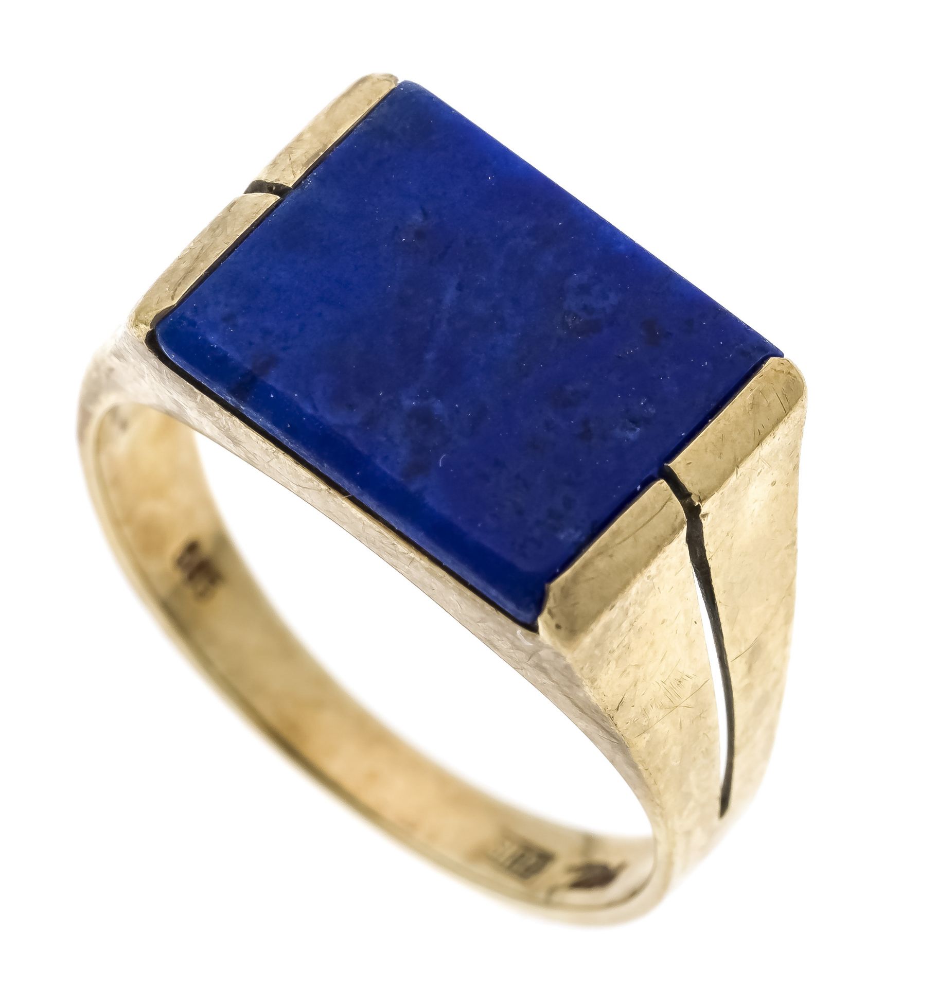 Lapislazuli-Herrenring GG 585/0