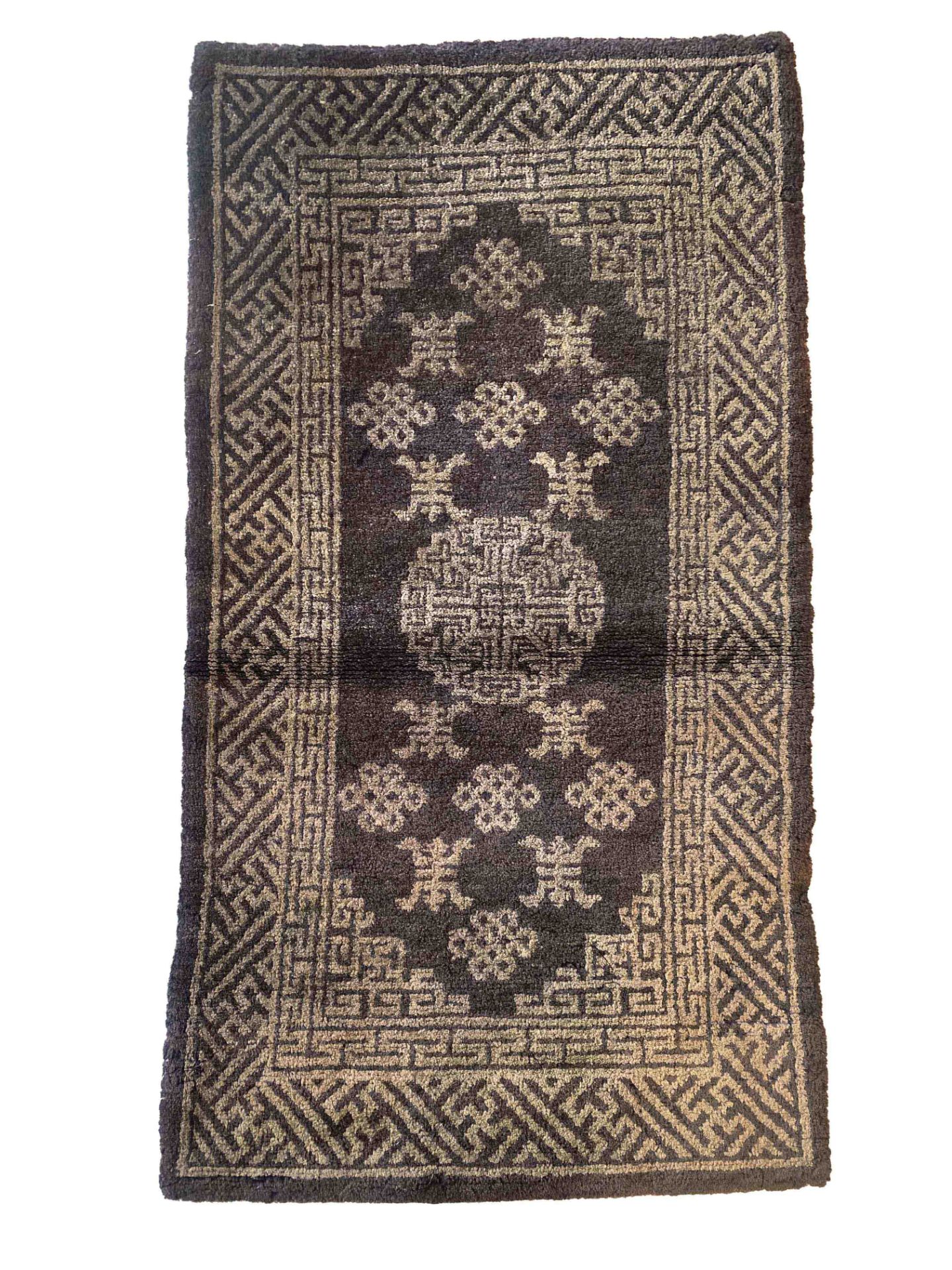 Carpet, China, minor wear, 120 x 60 cm - The carpet can only be viewed and collected at another