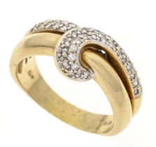 Pavé-Brillant-Ring GG/WG 585/00