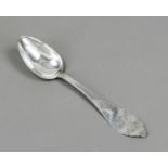 A large wedding spoon, German, mark 1794-1816, Hamburg hallmark, master's mark Isaac W. Schäf(f)ler,