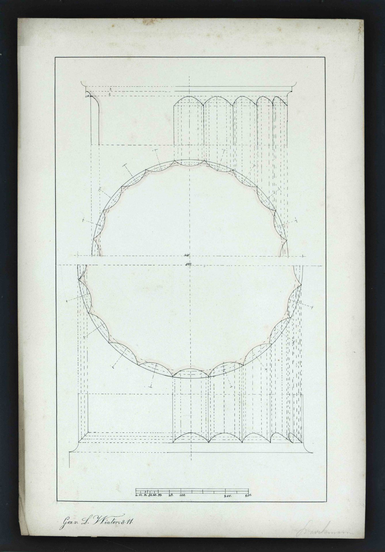 L. Winter, Ende 19. Jh., 4 Zeic - Bild 4 aus 4