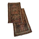 Carpet, Meshgin, runner. Even low pile, minor wear, 425 x 90 cm - The carpet can only be viewed