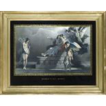 Mathieu Barathier (1784-1867) after Fragonard, two large mythological depictions, ''Psiche au