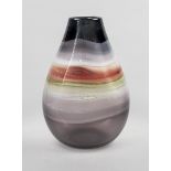 Large vase, 1983, Zwiesel, designed by Theodor Sellner (*1947 in Zwiesel, German glass artist),