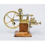 Wälzmaschine um 1890, Messing/S