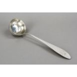 Large ladle, German, 19th century, master's mark Schnitzspahn, silver 13 solder (812.5/000),