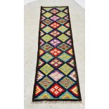 MAIMANA KILIM RUNNER, 195 X 65.