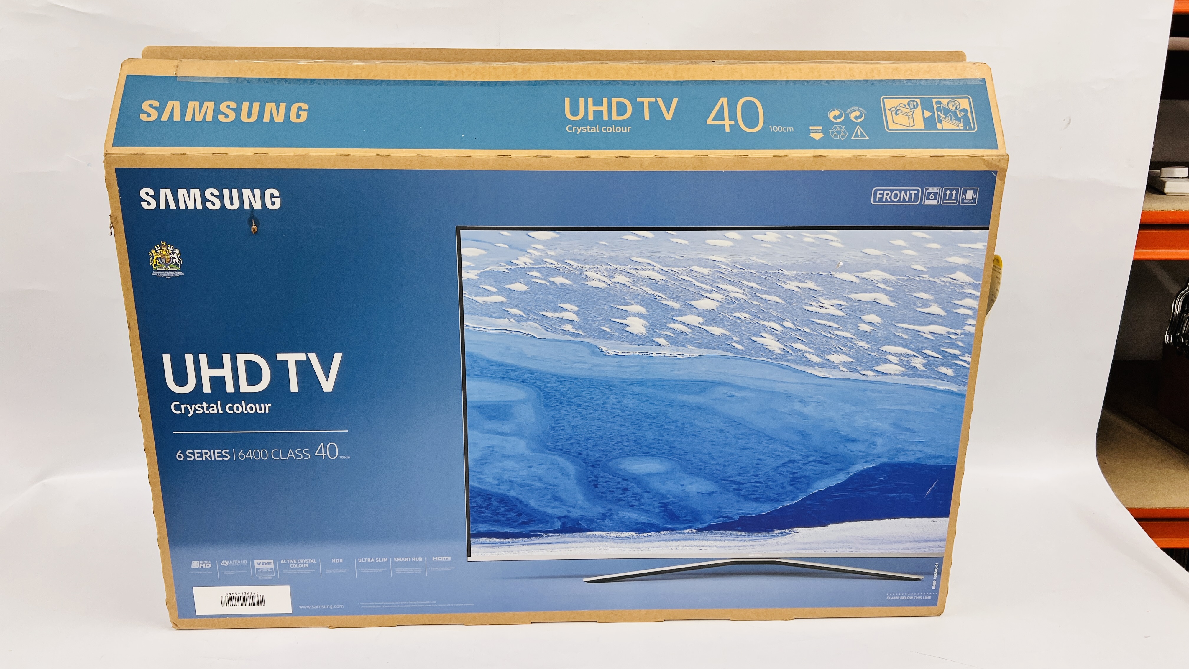 A SAMSUNG 40 INCH UHD SMART TV, MODEL UE40KU6400U, - Image 4 of 4