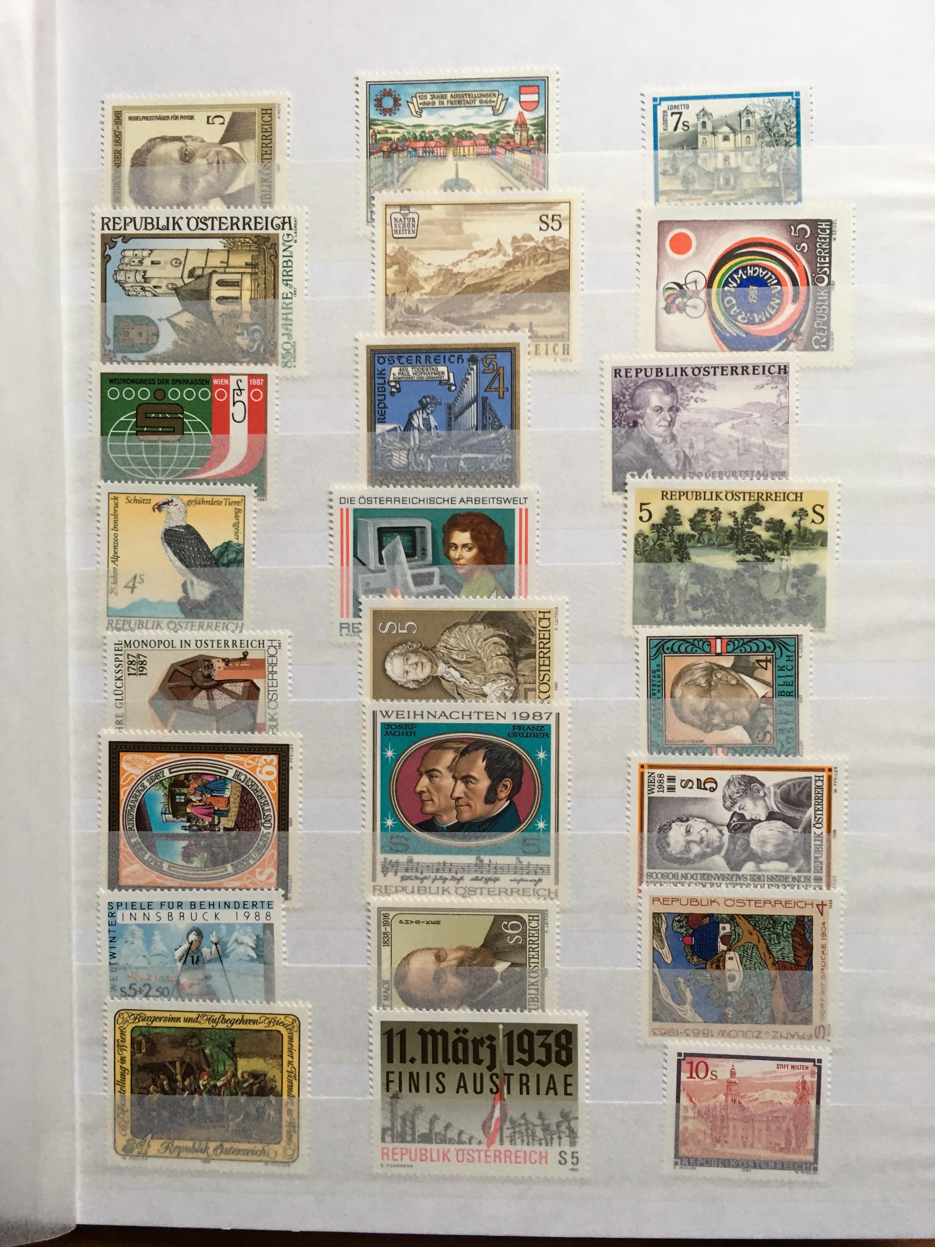 STAMPS: EUROPEAN IN EIGHT VOLUMES, FRANCE, LUXEMBOURG, NORWAY, NETHERLANDS, MINT RUSSIA, - Image 26 of 32