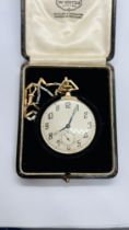 A GENT'S 9CT GOLD DRESS POCKET WATCH, PROBABLY BIRMINGHAM 1886,