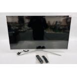 A SAMSUNG 40 INCH UHD SMART TV, MODEL UE40KU6400U,