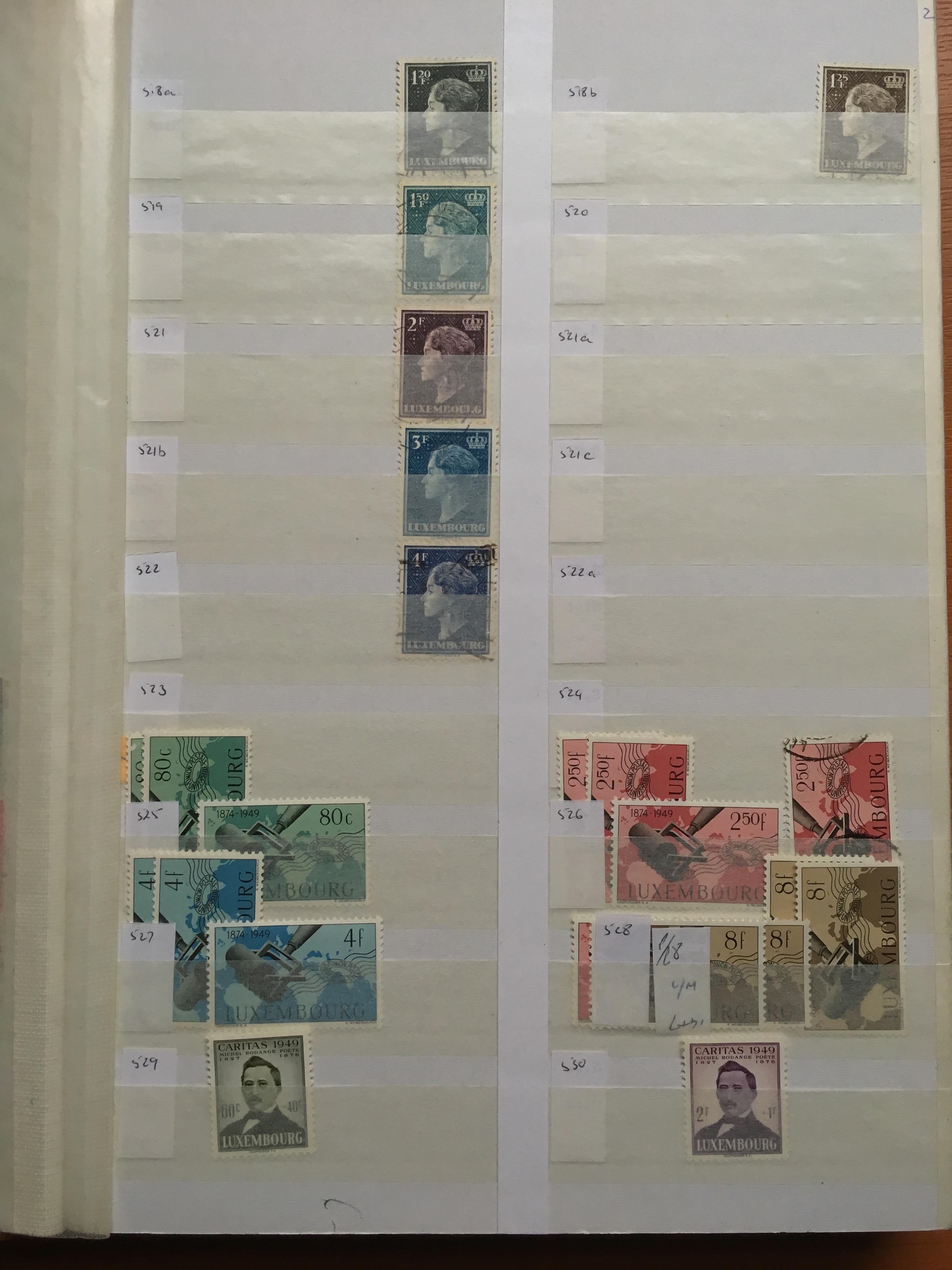 STAMPS: EUROPEAN IN EIGHT VOLUMES, FRANCE, LUXEMBOURG, NORWAY, NETHERLANDS, MINT RUSSIA, - Image 16 of 32
