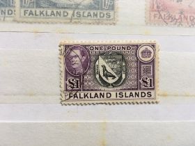 STAMPS: BOX WITH COMMONWEALTH IN EIGHT STOCKBOOKS, MUCH MINT WITH CAYMAN ISLANDS, MAURITIUS, NAVRU,