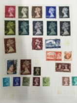 STAMPS: ALBUM WITH GB COMMEMS INCLUDING SOME MINT DECIMAL VALID FOR USE.