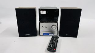 PANASONIC SA-PM200 COMPACT HI-FI - NO POWER CABLE - SOLD AS SEEN.