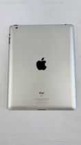 1 X APPLE IPAD MODEL A1395 AND CHARGER - SOLD AS SEEN.