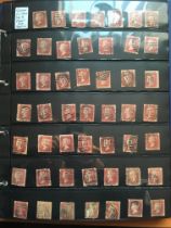 STAMPS: ALBUM WITH GB COLLECTION FROM 1d REDS, 1924 AND 1925 WEMBLEY SETS MINT,