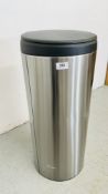 BRABANTIA STAINLESS STEEL BIN.