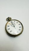 A VINTAGE MILITARY STOPWATCH FHR53 2 G.P.O. 20,841 DIAM 5CM.